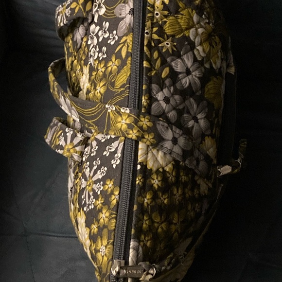 Vintage Stephanie Dawn Savannah Print Floral Quilted Tote Bag - Picture 3 of 10